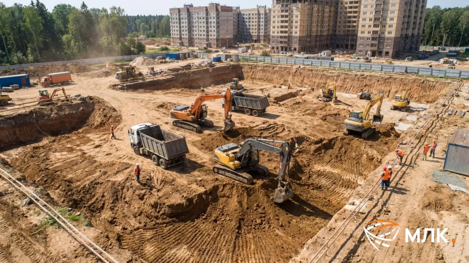 Аренда экскаватора для траншеи: как рассчитать глубину и ширину и подобрать технику