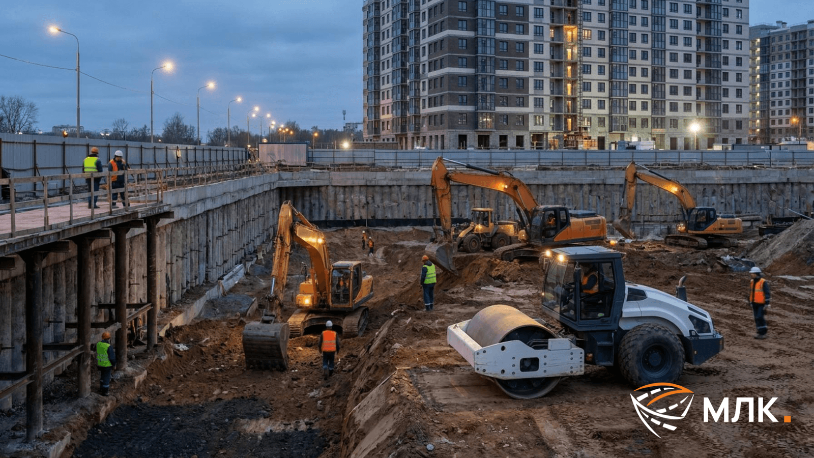Уплотнение грунта на набережной и причале: как работает каток у воды