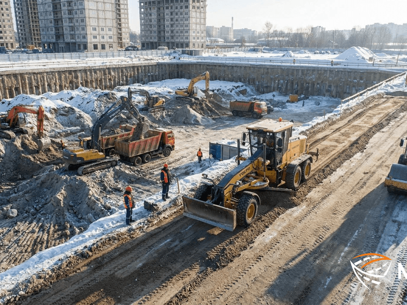 Автогрейдер под укладку асфальта: что он делает до и после