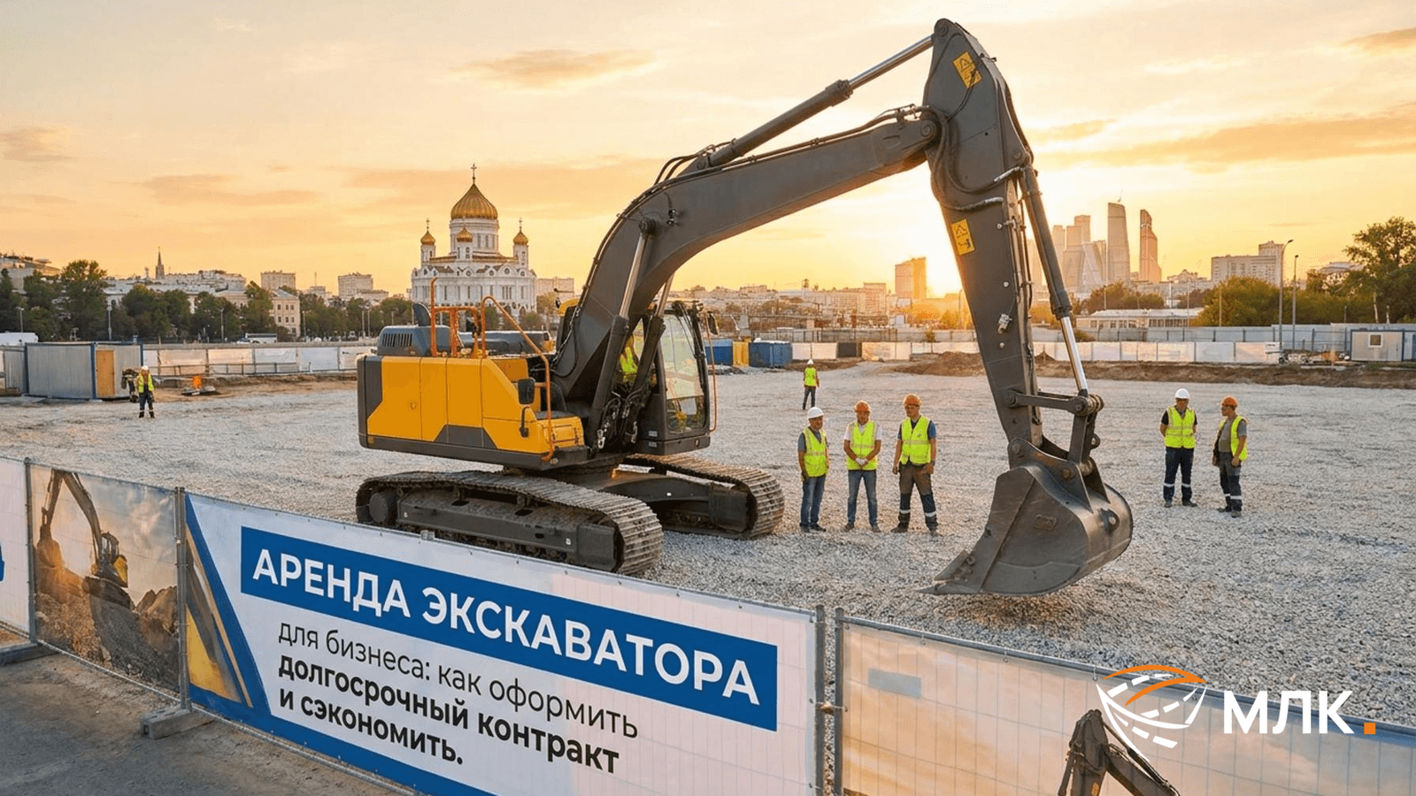 Аренда экскаватора для бизнеса: как оформить долгосрочный контракт и сэкономить
