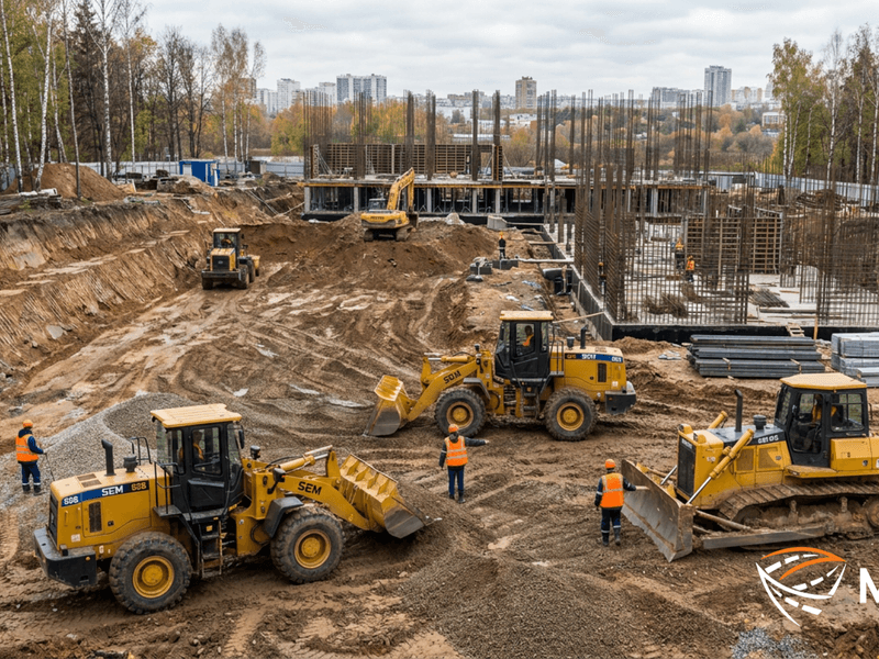 Аренда погрузчика с ковшом: SEM 656, SEM 658 или Бульдозер SEM 816 — что выбрать для ваших задач?