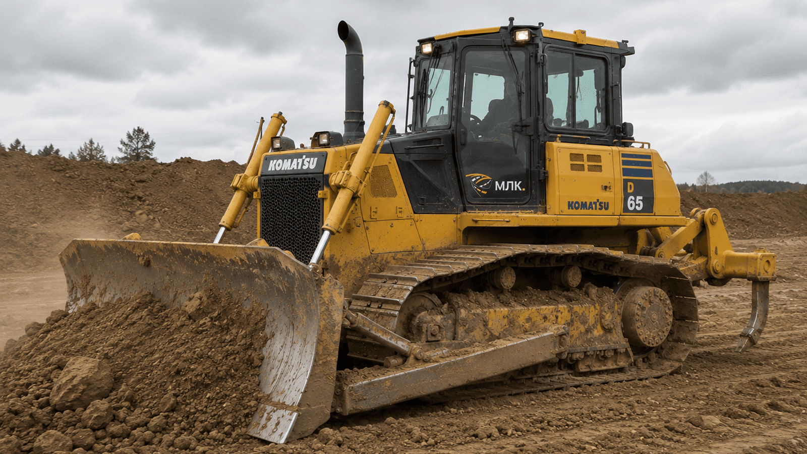 Бульдозер KOMATSU D65