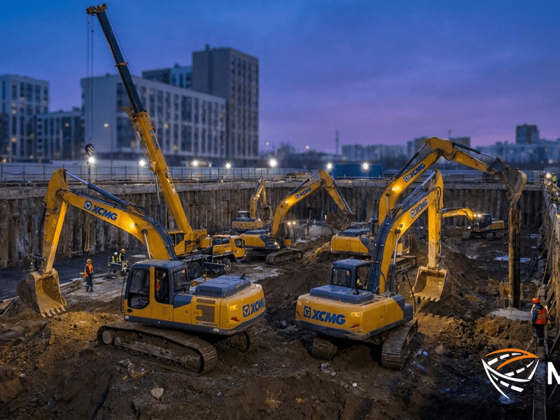 Размеры кранов XCMG 25 и 30 тонн: габариты, проезд и выбор техники для вашего объекта