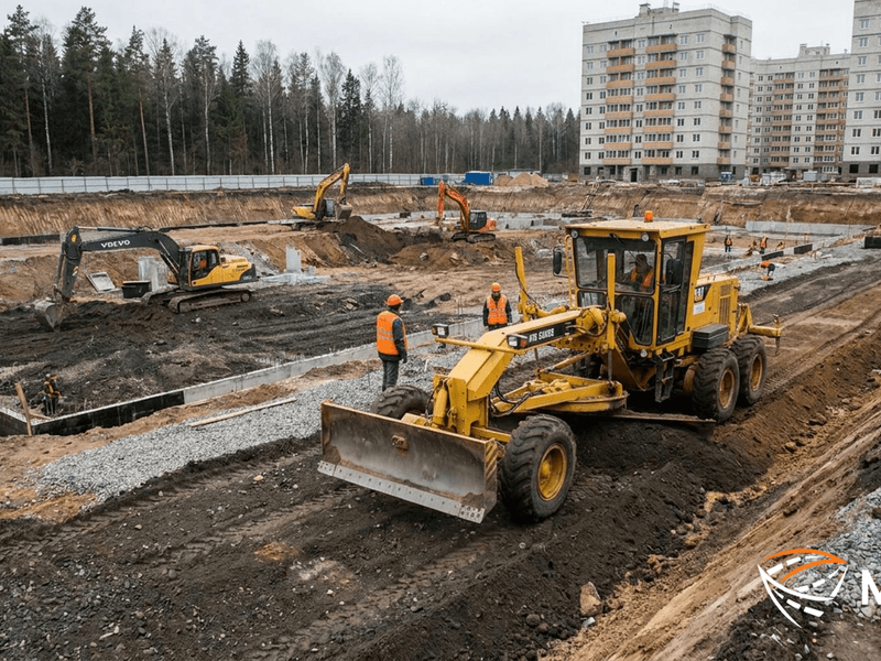 Что умеет автогрейдер кроме планировки: кюветы, откосы, дороги