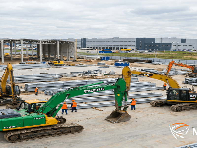John Deere E260LC или CAT 330GC: выбор экскаватора под задачу