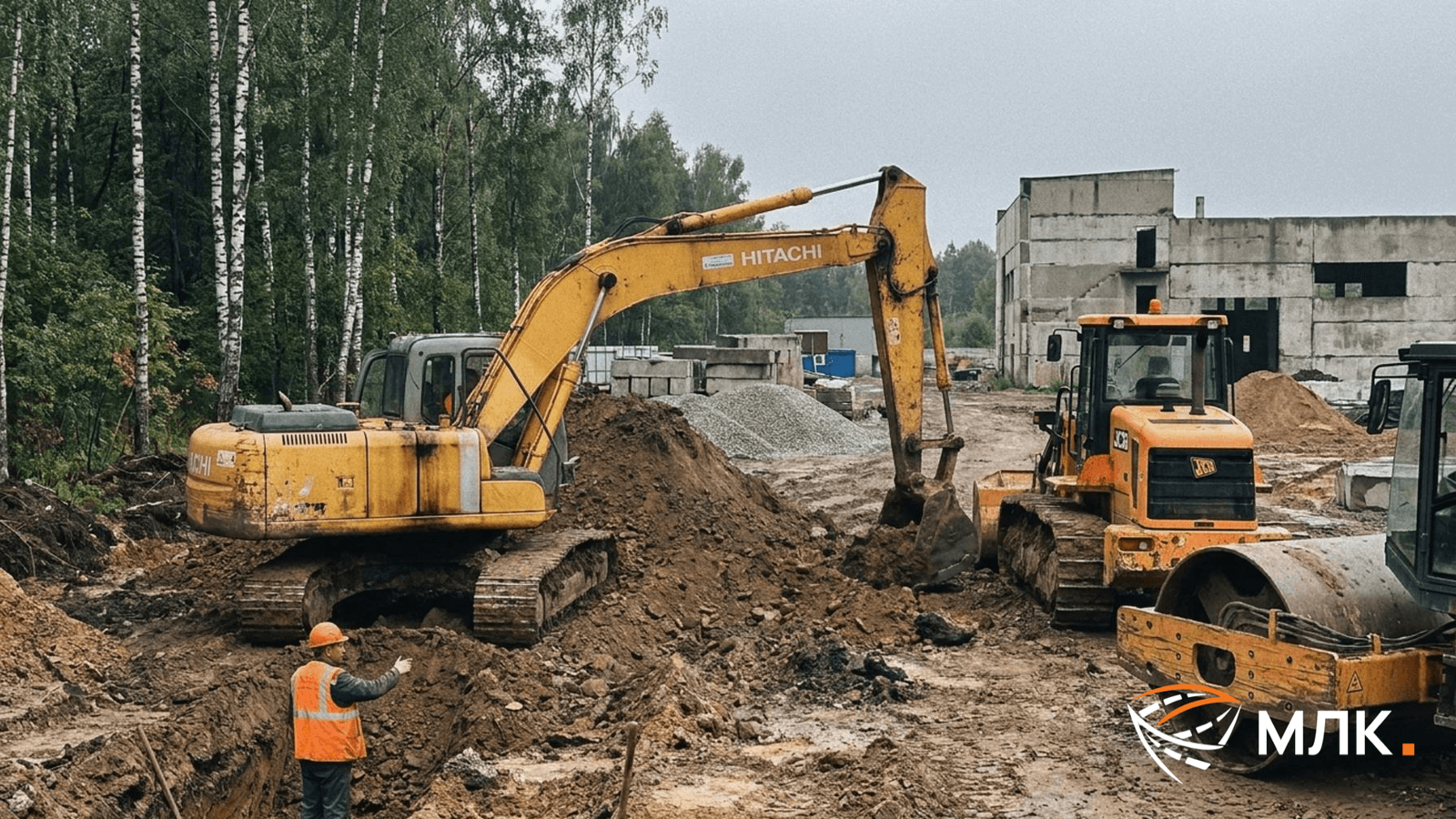 Аренда экскаватора Hitachi JCB и других моделей: как выбрать технику под задачу и не переплатить