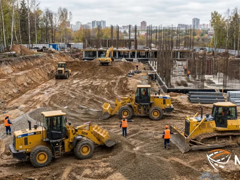 Аренда погрузчика с ковшом: SEM 656, SEM 658 или Бульдозер SEM 816 — что выбрать для ваших задач?