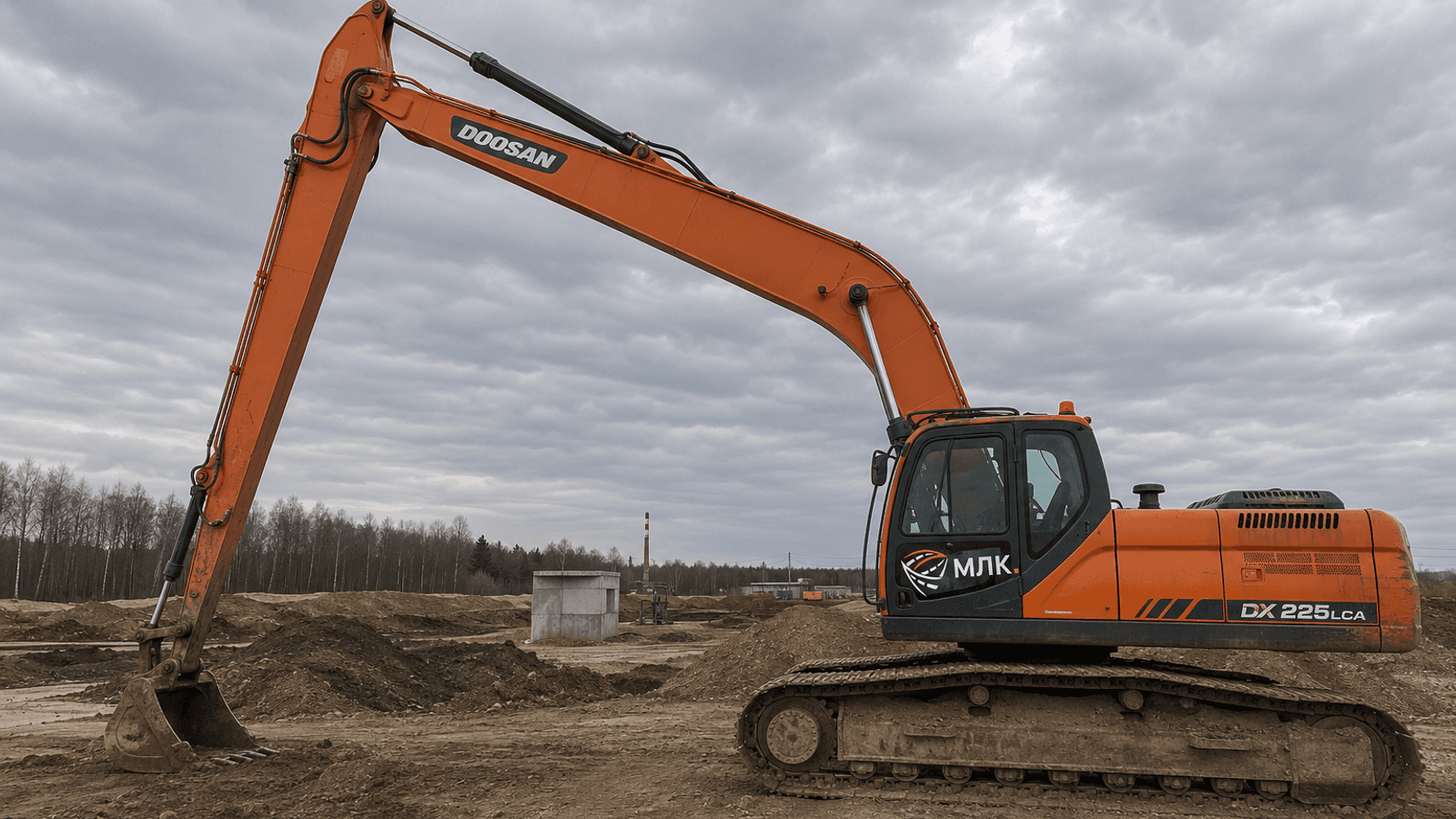 Экскаватор DOOSAN 225 (длинная рука)
